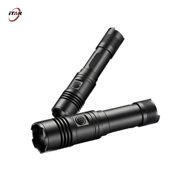 Super Bright 1200M Thrower LEP 9W ard Anodized 2000 Lumens Tactical Rechargeable LED Flashlight